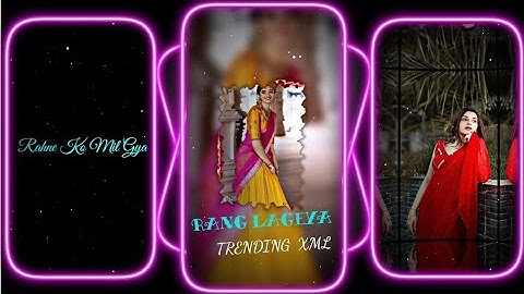 #new Gf ❤️ Bf XML file 🔰 Hindi Song XML file 🗃️ XML file Hindi Song 🔰 Alighat Motion video editing 🔰