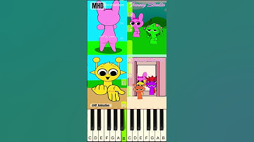Sprunki Incredibox Memes APT Collaboration @HF_Animation - Piano Tutorial