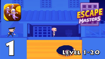Escape Masters Gameplay Walkthrough Part 1 - Level 1-20