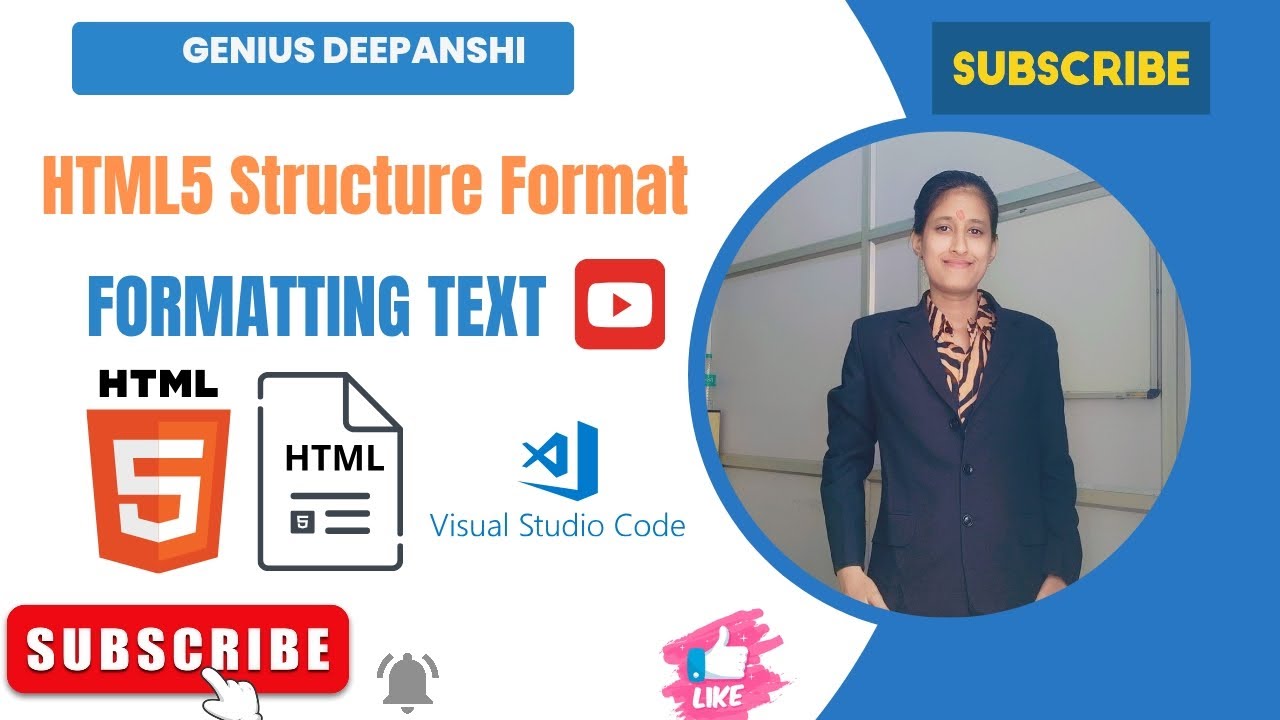Formatting Text in HTML5 and Understanding Standard Structure Format ...