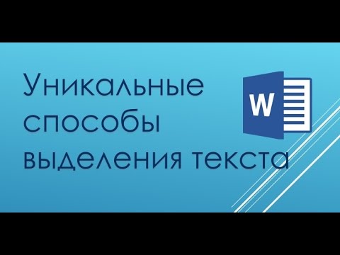 Как вертикально выделить текст в программе Word 2013