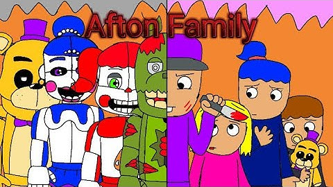 "Afton Family"(2022 Version) FNAF Animation Song by KryFuZe (Remix/Cover by APAngryPiggy)