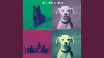 Pulsating Backdrops for Resting Pups