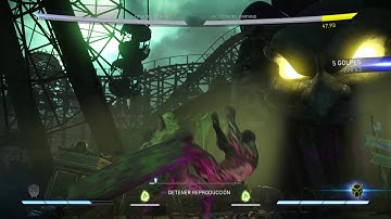 Injustice 2 Swamp Thing Mid Screen Combo 1 Bar