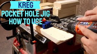 Kreg Pocket Hole Jig 320 how to use || review