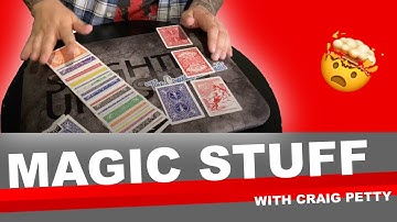3 Tricks Using Double Backers You Have Probably Never Heard Of | Magic Stuff with Craig Petty