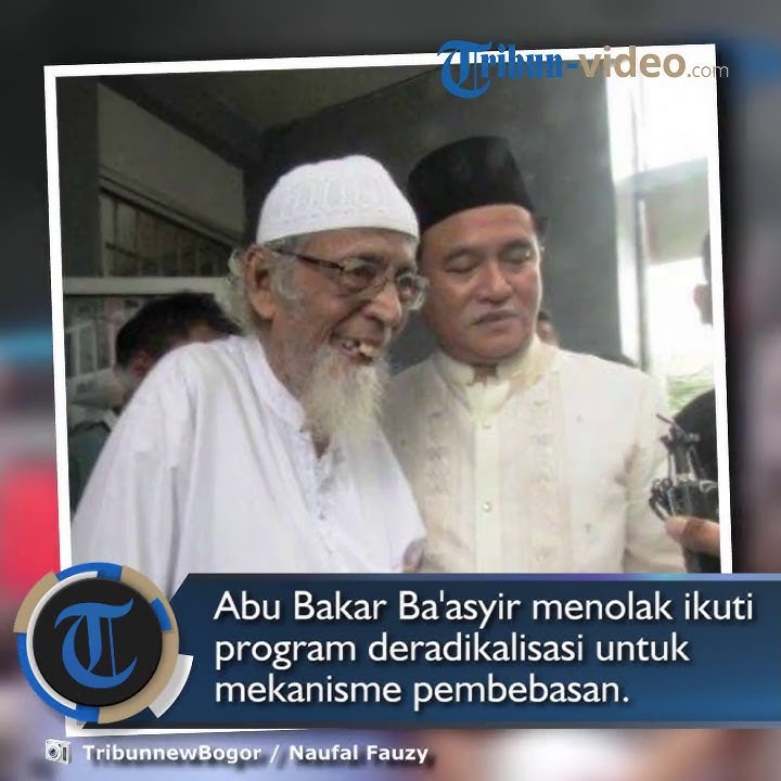 Kepala BNPT Sebut Abu Bakar Ba'asyir Tolak Program Deradikalisasi