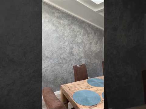 Video: Decorative wall covering with plaster