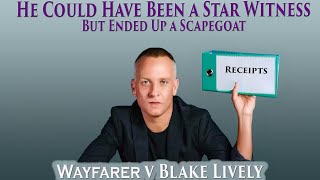 James Vituscka Could Have Been a Star Witness But Ended Up a Scapegoat Wayfarer V Blake Lively