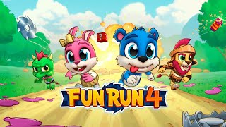 FUN RUN 4 - Gameplay Walkthrough Part 1 iOS - Multiplayer Racing Game screenshot 4