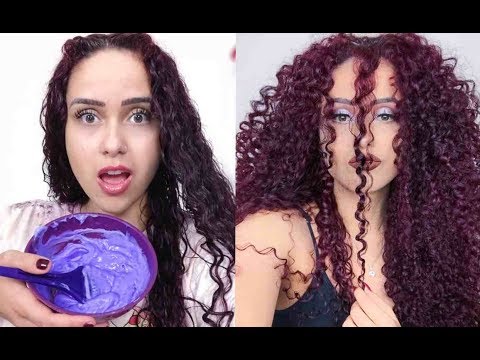 Featured image of post Cabelo Cacheado Ruivo Violeta E se n o existe uma ferramenta m gica chamada babyliss que resolve todos os seus problemas