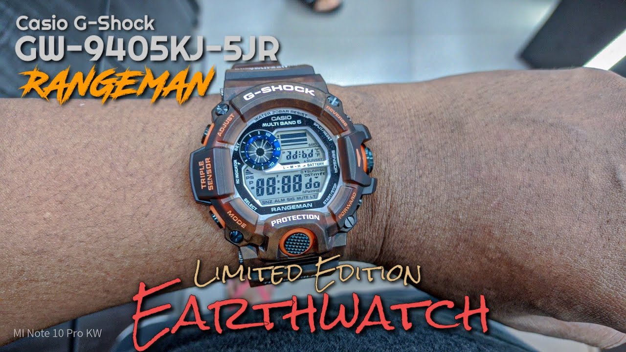 CASIO G-SHOCK RANGEMAN GW-9405KJ- 5JR Love The Sea And The Earth ...