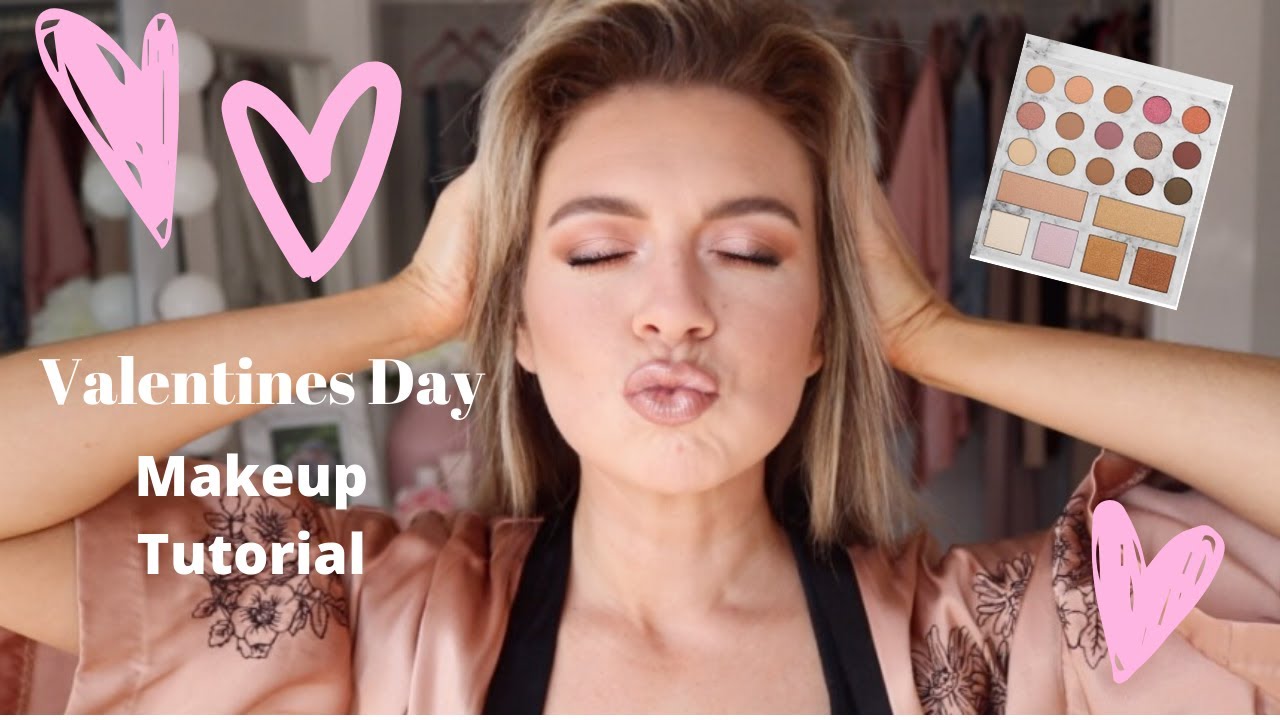VALENTINES DAY MAKEUP TUTORIAL FOR HOODED EYES! YouTube
