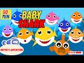 🌊✨Phonics Party with Baby Shark🦈ABC Alphabet | US UK Canada Preschool Learning Video for Toddlers