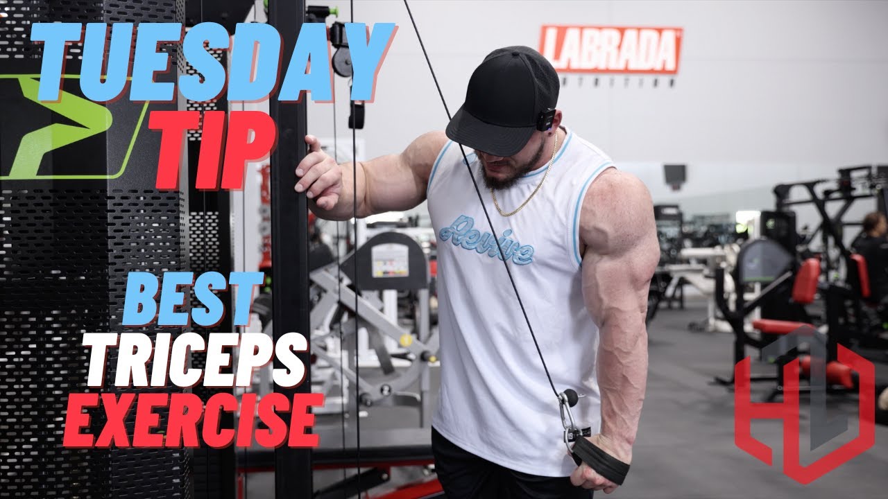 The Best Triceps Exercise | Tuesday Tip | Hunter Labrada