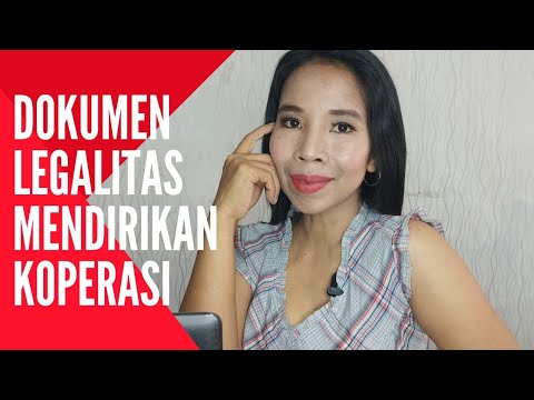 Video: Dokumen Konstituen Apa Yang Diperlukan Untuk Koperasi Produksi?