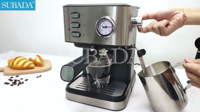 Cafetera Prima latte #Oster ✓Fácil uso ✓Deposito de leche