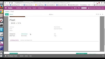 How to Create Lead with Uploading Photo and Assign Task | Odoo App Feature #odooapp #Lead