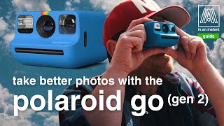 How to take better Polaroid Go pictures! Review of Generation 2 Go, Tutorial & Texas Photo Road Trip screenshot 3