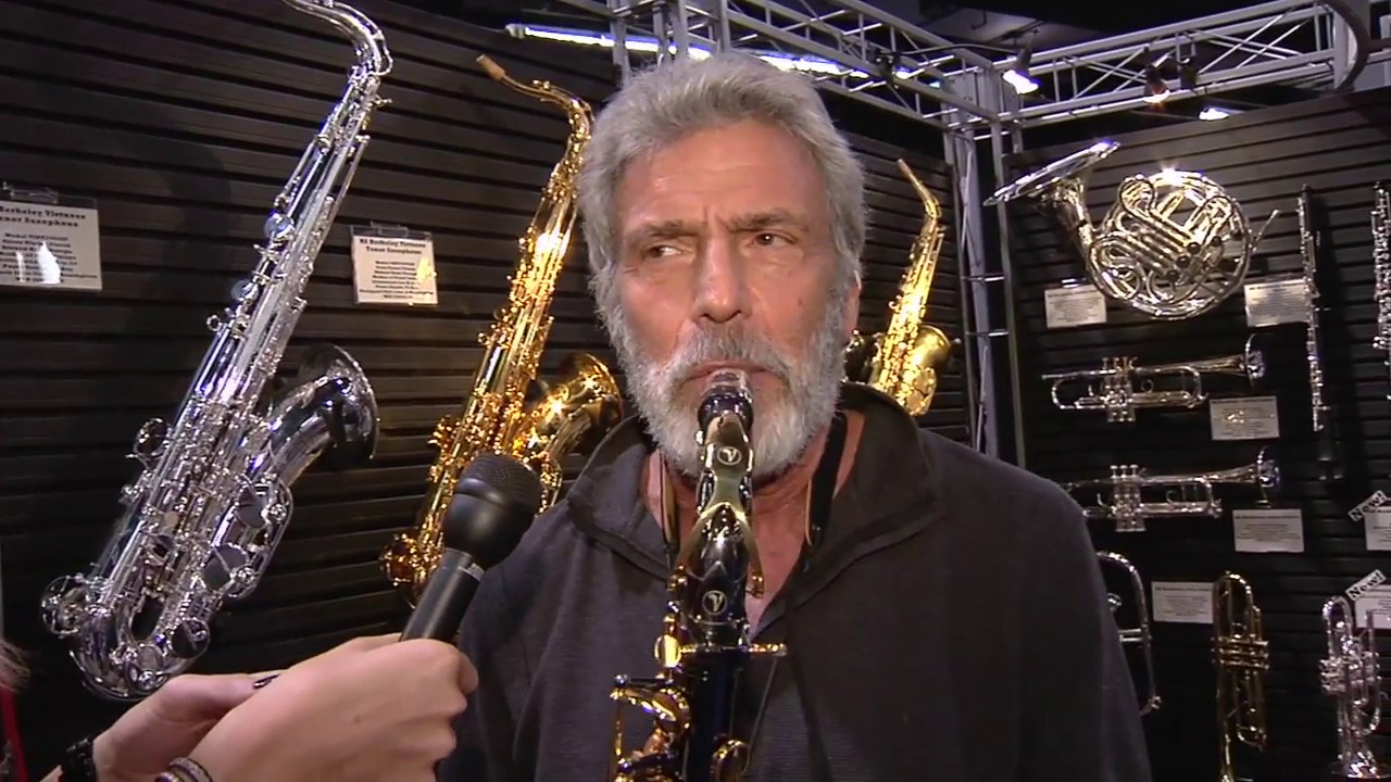 Eddie Daniels Checking Out The Virtuoso Tenor Saxophone The NAMM Show
