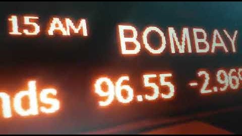 LED Stock Exchange display board