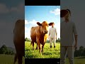 “Man’s Beautiful Bond with His Cows | A Heart-Touching Act of Care and Love #AnimalLove #CowCare
