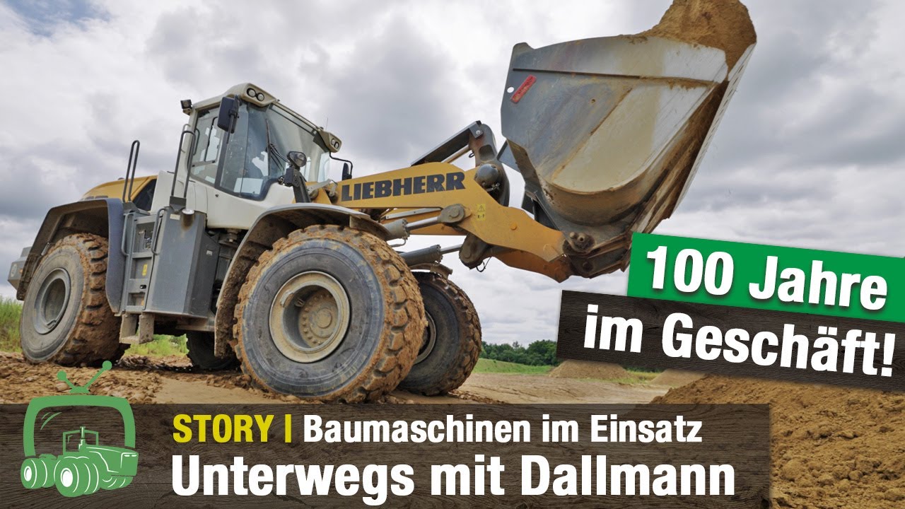 Dallmann Straßen- und Tiefbau | Teil 1 | Baustellen | Baumaschinen im Einsatz