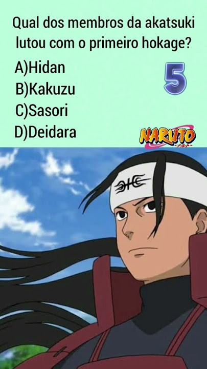 Hashirama o primeiro Hokage : u/No-Statistician7617