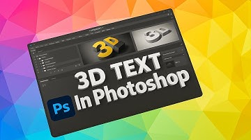 Create Stunning 3D Text in Photoshop | Photorealistic Effect Tutorial (Beginner to Pro)