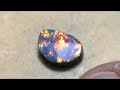 Beautiful  very bright gem opal doublet  d1245
