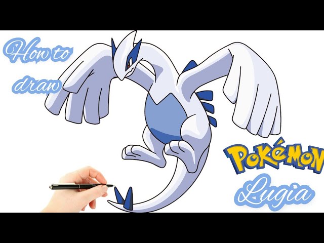 How to Draw Lugia  Pokemon 