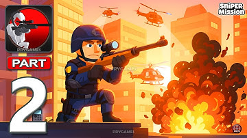 Sniper Mission - Gameplay Walkthrough Part 2 - Become The Best Sniper (Android, iOS)