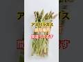野菜室に入れると逆に傷む!? アスパラ保存の意外な正解 #野菜 #保存方法