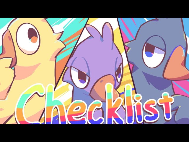 Checklist meme||Goose goose duck class=
