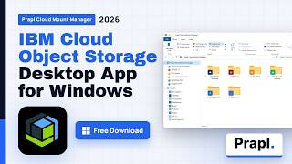 IBM Cloud Object Storage Desktop App for Windows screenshot 5