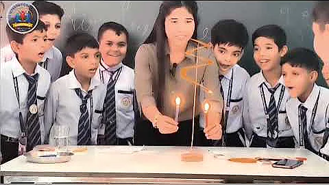 Candle and paper rounding experiment #shorts #science  #grade -5 Activity #convection of heat 