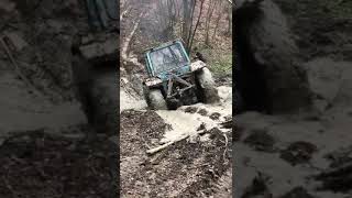 Чечня проверка проходимости трактора.