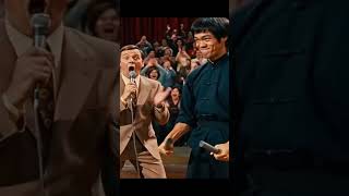Bruce Lee demonstrates Qigong Skills . #kungfu #brucelee #martialarts #viralshort