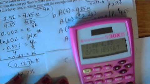 Week 4: Last Exponential Word Problems, part 2