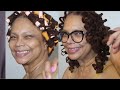 Demo: How to Use Perm Rods on Locs featuring MOMMY