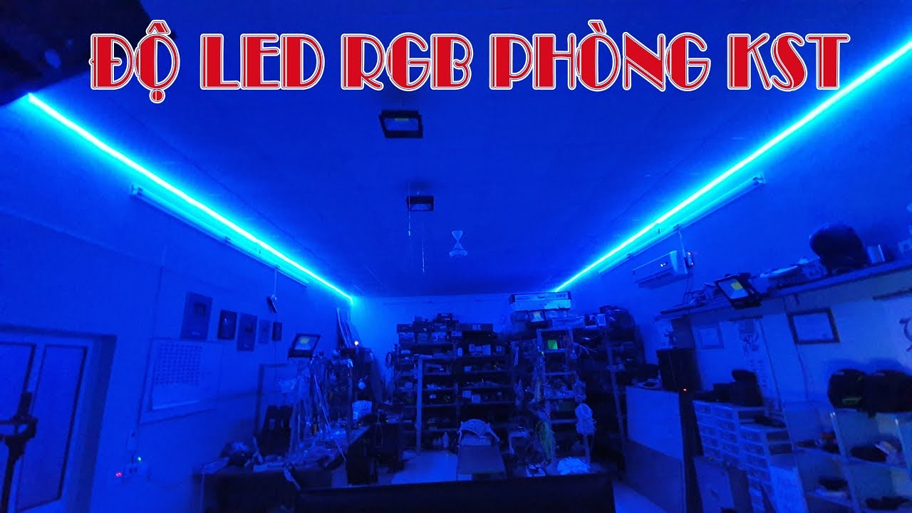 ĐỘ LED RGB cho căn phòng KST - YouTube