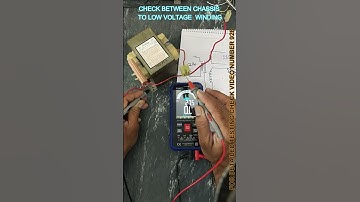 how to test microwave oven high voltage transformer #shorts