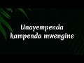 Lody Music - Kubali Lyrics Video | Unayempenda kampenda mwengine, huyo mwengine naye ana mwengine...