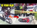SAD STORY ABOUT YOUNG KID RIDING HIS DIRT BIKE.
