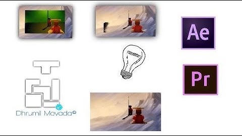 Fix Green Screen Shadow using premiere pro and after effects | Dhrumil Mevada©