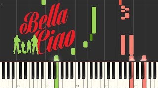 Bella Ciao - Italian Folk Song [Piano Tutorial] (Synthesia)
