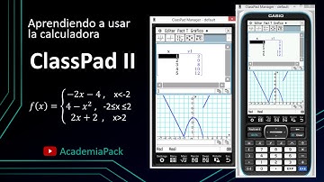 📊ClassPad 2 - Tutorial 20 | Graficar Funciones Seccionadas 🎲