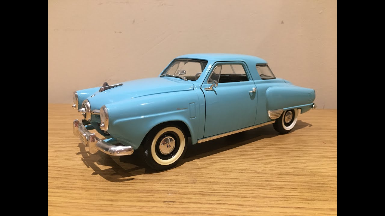 ミニカー 1/18 Road Signature Cadillac Studebaker 1:18 Road Signature 1950 Studebaker Champion - YouTube