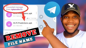 How to remove Telegram file forward name