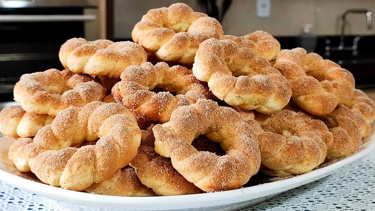 Essas ROSQUINHAS são ECONÔMICAS, DELICIOSAS e duram MUITO TEMPO